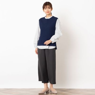 ストレッチブロード２ＷＡＹシャツ（ストライプ）（１２０３６４０３）