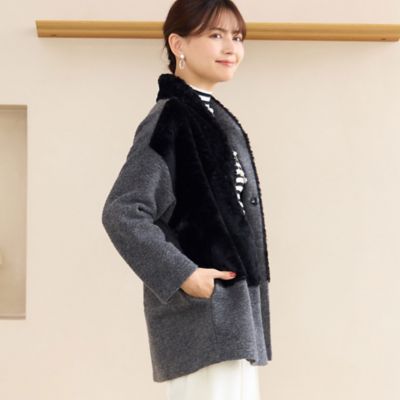 ダイアグラム　レザー・ファーコンビジャケット zz-M0133LJM003_8-1.jpg?1688529412