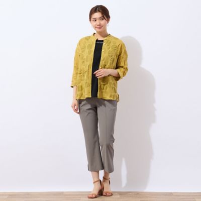 関税送料込★Chloe クロップド ブーツカットパンツ Chloé クロップド ブーツカットパンツ | オレンジ | FARFETCH JP