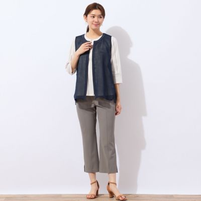 関税送料込★Chloe クロップド ブーツカットパンツ 関税・送料込】Chloe クロエ クロップド ブーツカットパンツ Ω