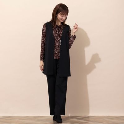 美ラインストレートパンツ〔セットアップ対応〕（１２０５５３３１）
