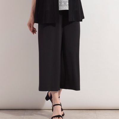 ＜LOBJIE (Women)＞〔人気のため追加〕プルリ・オールゴムセミワイドパンツ（１２０５５３５１）