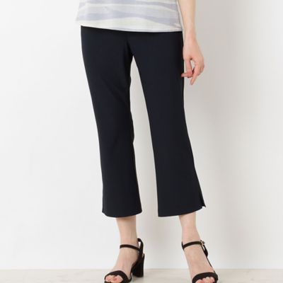 ＤＲＹ＆ＣＯＯＬ　ブーツカットクロップドパンツ（１２０５５４３１）