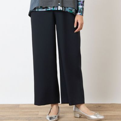 LOBJIE (Women)/ロブジェ ワイドパンツ(12055541) ダルブルー パンツ・ズボン【三越伊勢丹/公式】