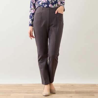 ロブジェ（LOBJIE）/【あったか素材・洗える・S〜LLサイズ】ベーシックイージーパンツ あったか素材・洗える・S～LLサイズ】ベーシックイージーパンツ