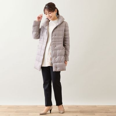 軽量タフタダウンコート（12076551） | LOBJIE (Women