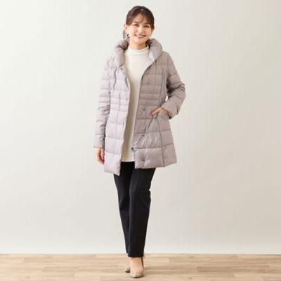 軽量タフタダウンコート（12076551） | LOBJIE (Women