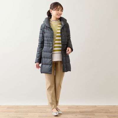 軽量タフタダウンコート（12076551） | LOBJIE (Women