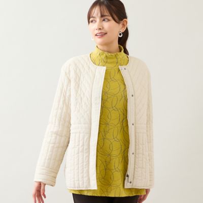 ＜LOBJIE (Women)＞キルティングジャケット（１２１０１６０１）