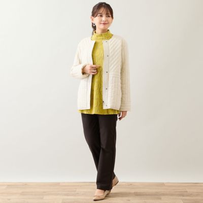 キルティングジャケット（12101601） | LOBJIE (Women