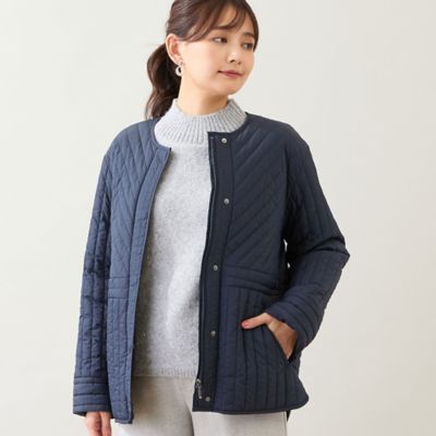 キルティングジャケット（12101601） | LOBJIE (Women