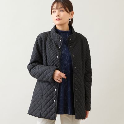 ＜LOBJIE (Women)＞キルティングコート（１２１０１６１１）