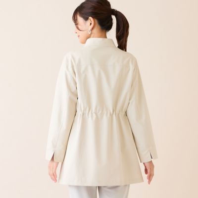 スタンドカラーボンディングコート（12101631） | LOBJIE