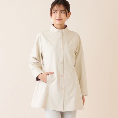 スタンドカラーボンディングコート（12101631） | LOBJIE