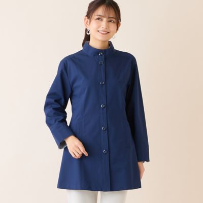 スタンドカラーボンディングコート（12101631） | LOBJIE