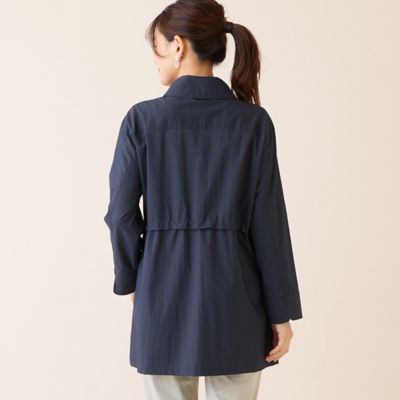 ステンカラーストレッチコート（12102611） | LOBJIE (Women