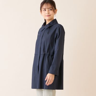 ステンカラーストレッチコート（12102611） | LOBJIE (Women