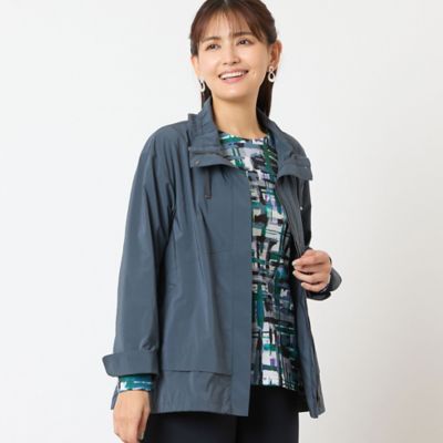 ＜LOBJIE (Women)＞ギャザー襟ブルゾン（１２１０５５４１）