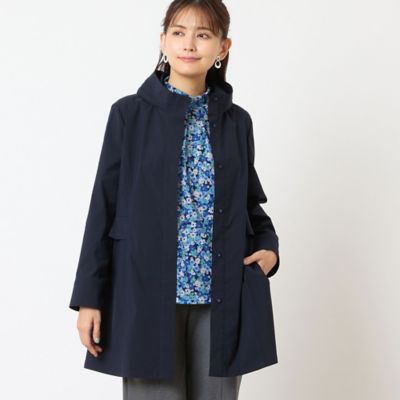 スタンドカラーストレッチコート（12105561） | LOBJIE (Women