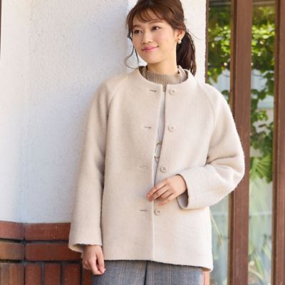 スライバーニットジャケット（12106431） | LOBJIE