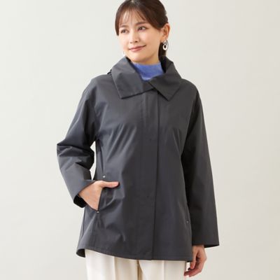 ＜LOBJIE (Women)＞パーテーションダウン　ステンカラージャケット（１２１０６５１１）