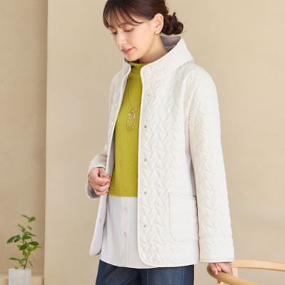 LOBJIE (Women)/ロブジェ ピンソニックジャケット(12106512) ベージュ アウター【三越伊勢丹/公式】