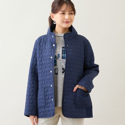LOBJIE (Women)/ロブジェ ピンソニックジャケット(12106512) ダルブルー アウター【三越伊勢丹/公式】