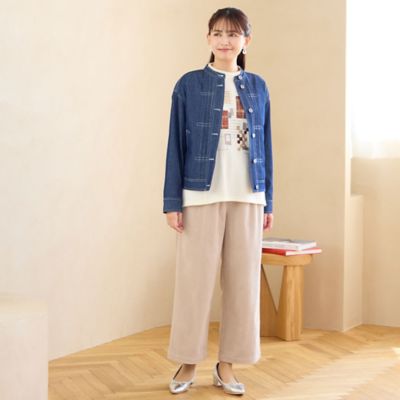 デニム ダウンジャケット（12106581） | LOBJIE (Women