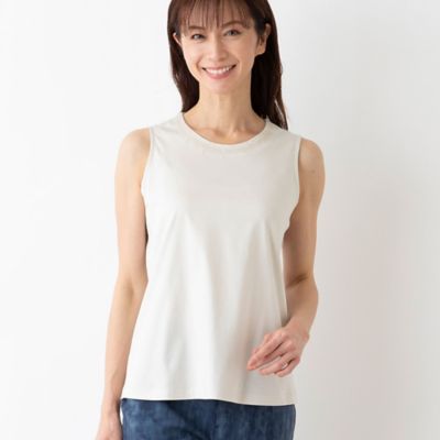 ラメ刺繍入りタンクトップ（１２１２３４３７）