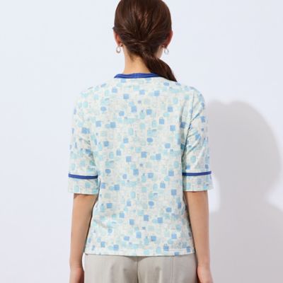 【洗える・日本製】パフューム柄Ｔシャツ（１２１２３５０１）