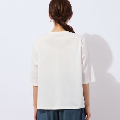 【洗える】Ｌｏｂｉｎ　エッフェル塔柄Ｔシャツ（１２１２３５０３）
