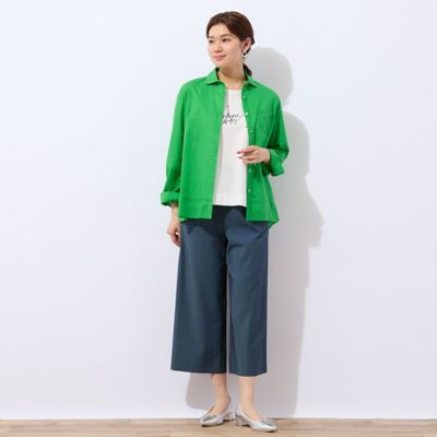 【洗える】Ｌｏｂｉｎ　エッフェル塔柄Ｔシャツ（１２１２３５０３）