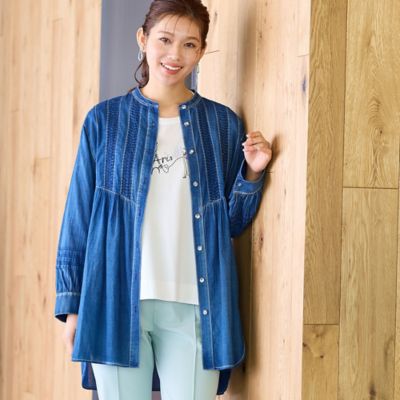 【洗える】Ｌｏｂｉｎ　エッフェル塔柄Ｔシャツ（１２１２３５０３）