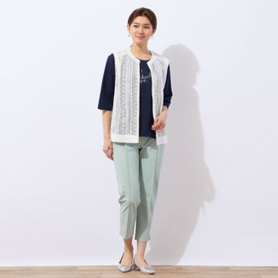 【洗える】Ｌｏｂｉｎ　エッフェル塔柄Ｔシャツ（１２１２３５０３）