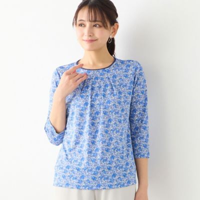 洗える・日本製】リバティプリントカットソー（12123622