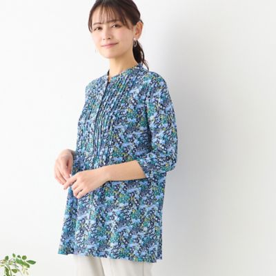 6 ROKU コットンDYE BLC チュニック 6（ロク）の「＜6(ROKU)＞コットンBLC チュニック（チュニック）」 - WEAR