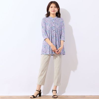 6 ROKU コットンDYE BLC チュニック 6（ロク）の「＜6(ROKU)＞コットンBLC チュニック（チュニック）」 - WEAR