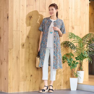 【洗える・日本製】タックボーダーＴシャツ（１２１２４５０１）