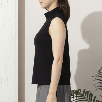 コットン１００ のハイネックタンクトップ １２１２５０１１ 三越伊勢丹オンラインストア 公式