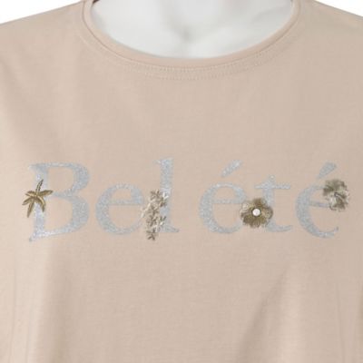 Ｂｅｌ　ｅｔｅ　コットンＴシャツ（１２１２５４０３）