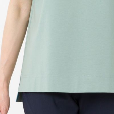 リボン刺繍コットンＴシャツ（１２１２５４１１）