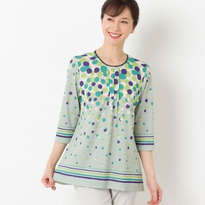 カラードットチュニック（１２１２５４３４）