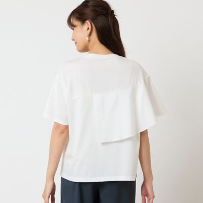 JUN⭐︎ Bourgine フリル ショート丈 カットソー JUN様専用⭐︎ Bourgine フリル ショート丈 カットソー - メルカリ