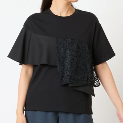 JUN⭐︎ Bourgine フリル ショート丈 カットソー JUN様専用⭐︎ Bourgine フリル ショート丈 カットソー - メルカリ