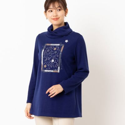 星空刺繍 プルオーバー（12126433） | LOBJIE (Women