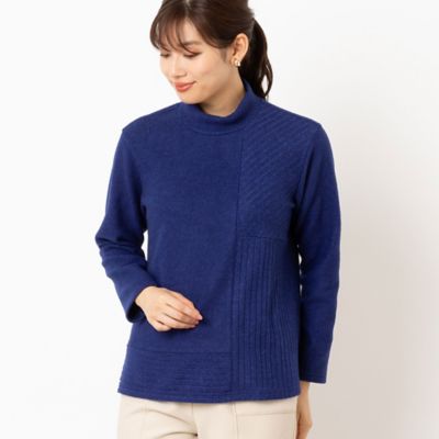 LOBJIE (Women)/ロブジェ ソフト起毛プルオーバー(12126472) アオ トップス【三越伊勢丹/公式】