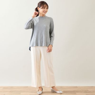 6 ROKU バックスリット　サーマルプルオーバー 6(ROKU)＞バックスリット サーマル プルオーバー