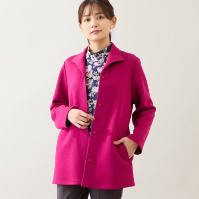 洗える・日本製】花柄起毛カットソー（12126522） | LOBJIE