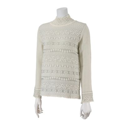 ＜LOBJIE (Women)＞ふくれジャカードセーター（１２１３１４４１）