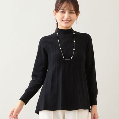 Rene ルネ　ペプラムニット Rene（ルネ）